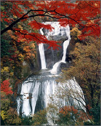 茨城県　袋田の滝