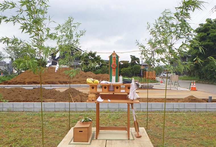 地鎮祭とは 地鎮祭ってどんな儀式 松戸市のタケワキ住宅建設
